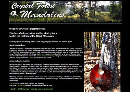 Crystal Forest Mandolins